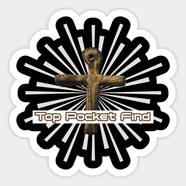 Oak Island Top Pocket Find Sticker by OakIslandMystery